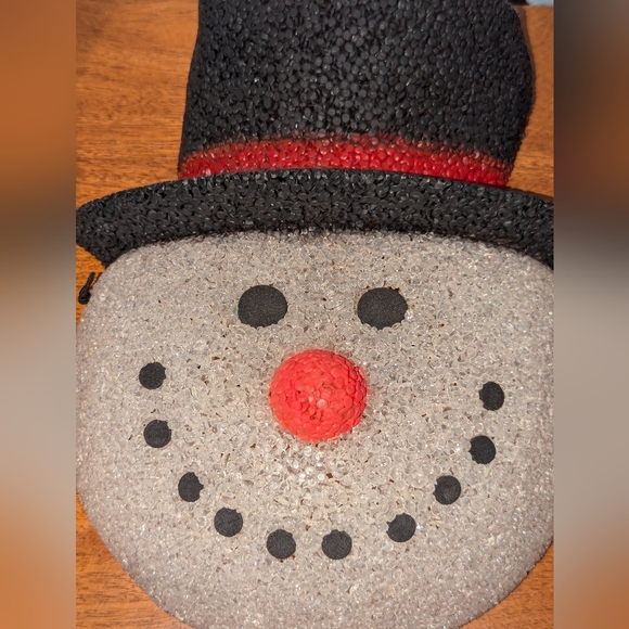 Vintage Snowman Outdoor Porch Light Covers - Picture 3 of 8